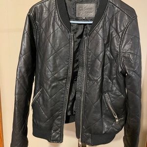 Men’s leather coat